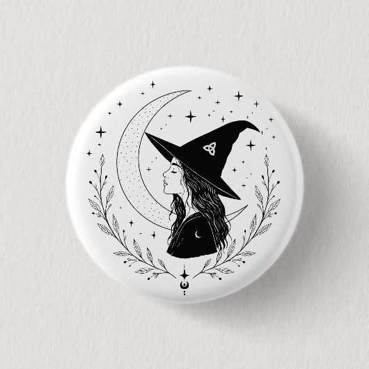 Badge Rond 2,50 Cm Bruja (Devant)