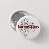 Badge Rond 2,50 Cm Buenos Aires (Devant & derrière)