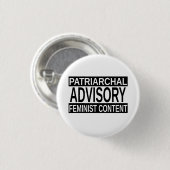 Badge Rond 2,50 Cm Bulletin de renseignements patriarcal (Devant & derrière)