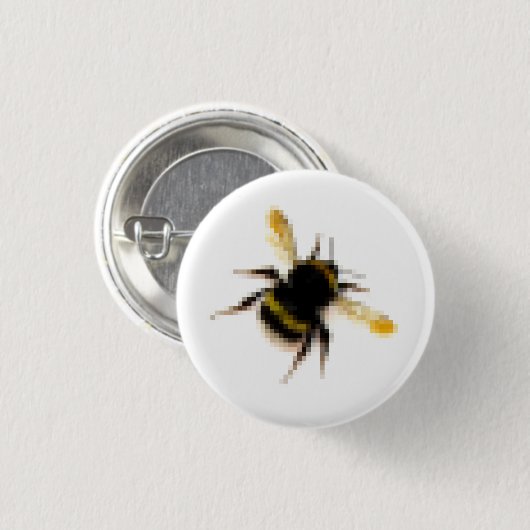 Badge Rond 2,50 Cm Bumblebee. (Devant & derrière)