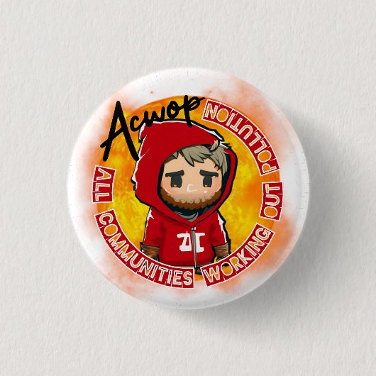 Badge Rond 2,50 Cm Button (Devant)