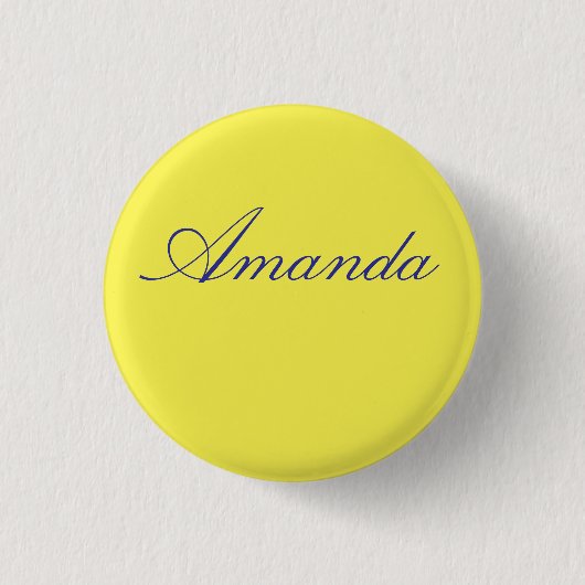 Badge Rond 2,50 Cm Button (Devant)