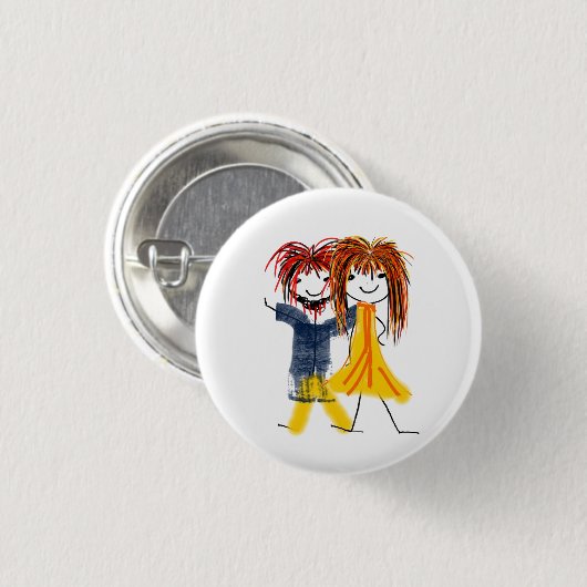 Badge Rond 2,50 Cm Button (Devant & derrière)