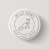 Badge Rond 2,50 Cm Button (Devant)