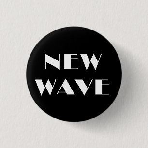 Badge Rond 2,50 Cm Button de New Wave