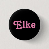 Badge Rond 2,50 Cm Button Elke (Devant)