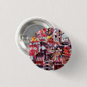 Badge Rond 2,50 Cm Button – Fragmented Pulse (Devant & derrière)