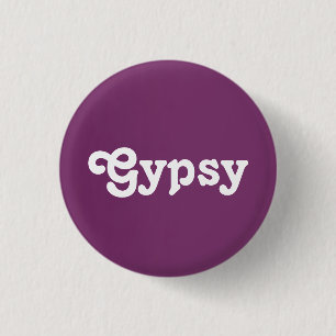 Badge Rond 2,50 Cm Button Gypsy