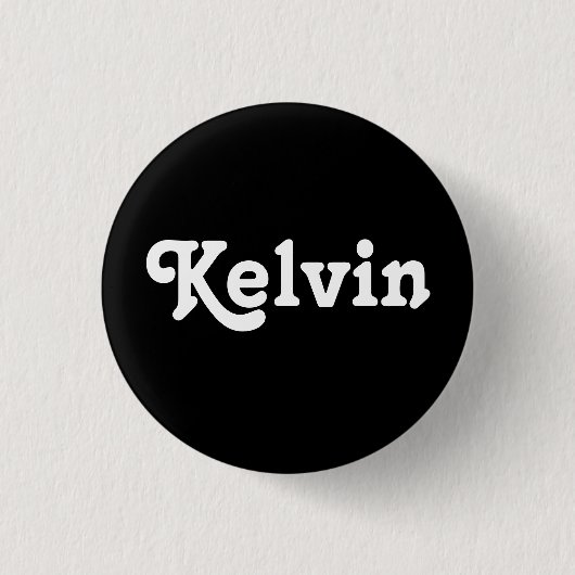 Badge Rond 2,50 Cm Button Kelvin (Devant)