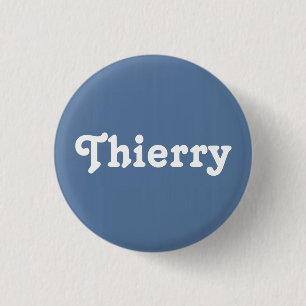 Badge Rond 2,50 Cm Button Thierry