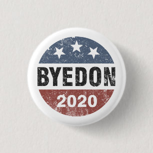 Badge Rond 2,50 Cm ByeDon 2020 Bye Don Vintage drôle Joe Biden