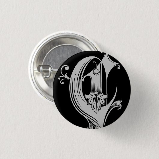 BADGE ROND 2,50 CM "C " (Devant & derrière)