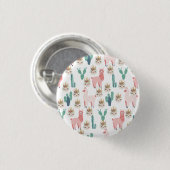 Badge Rond 2,50 Cm Cactus vert (Devant & derrière)