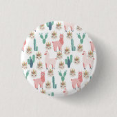 Badge Rond 2,50 Cm Cactus vert (Devant)