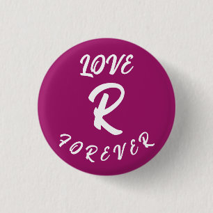BADGE ROND 2,50 CM CADEAU D'AMOUR MARI FEMME PETITE AMIE PETIT AMI AM