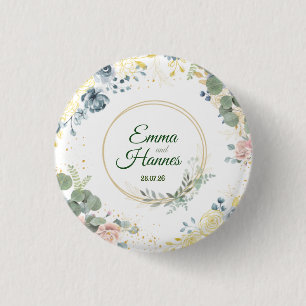 Badge Rond 2,50 Cm Cadeau de mariage pour invités -