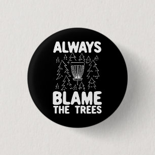 Badge Rond 2,50 Cm Cadeau de panier de disque de golf