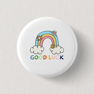 Badge Rond 2,50 Cm Cadeau de rentrée arc-en-ciel Cadeau d'enseignant