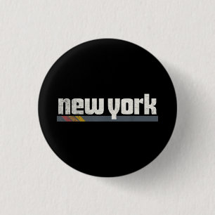 Badge Rond 2,50 Cm Cadeau féminin New York