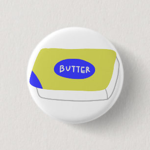 Badge Rond 2,50 Cm Cadeau pour passionné de cuisson au beurre