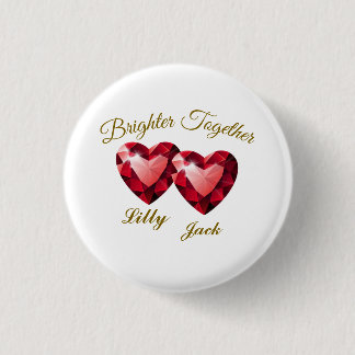 Badge Rond 2,50 Cm Cadeau Significatif – Amour Élégant