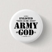 Badge Rond 2,50 Cm Cadeaux chrétiens Bible verset biblique Écritures (Devant)