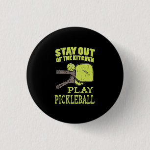 Badge Rond 2,50 Cm Cadeaux De Pickleball