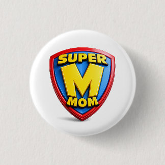 Badge Rond 2,50 Cm Cadeaux de Super Maman pour Super Mamans