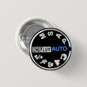 Badge Rond 2,50 Cm Cadran du mode E30 (Devant & derrière)