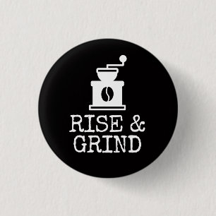 Badge Rond 2,50 Cm Café Lise et Grind