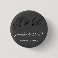 Calligraphie Attrayante Monogramme Mariage Script