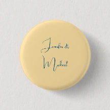 Calligraphie Noms Élégante Plaque Simple Couleur B