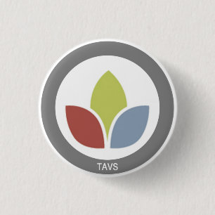 Badge Rond 2,50 Cm Campagne de Pin de TAVS, bouton