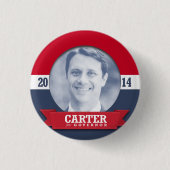 BADGE ROND 2,50 CM CAMPAGNE JASON CARTER (Devant)