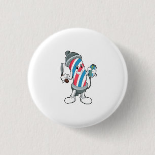 Badge Rond 2,50 Cm Can as Hairtravh Razor