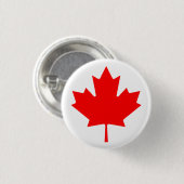 Badge Rond 2,50 Cm Canada (Devant & derrière)