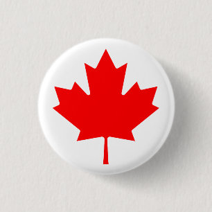 Badge Rond 2,50 Cm Canada