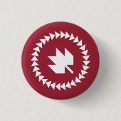 Badge Rond 2,50 Cm Canadiens au bouton de QuiltCon (Devant)