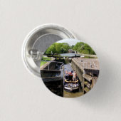 BADGE ROND 2,50 CM CANAL NARROWBOATS (Devant & derrière)