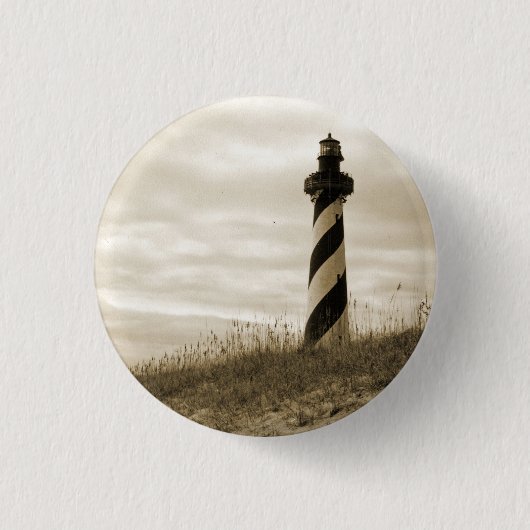 Badge Rond 2,50 Cm Cape Hatteras Lighthouse (Devant)