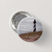Badge Rond 2,50 Cm Cape Hatteras Lighthouse (Devant & derrière)