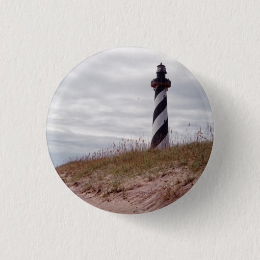 Badge Rond 2,50 Cm Cape Hatteras Lighthouse (Devant)