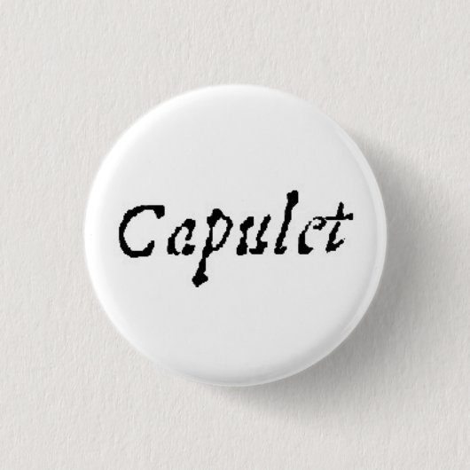 Badge Rond 2,50 Cm Capulet (Devant)