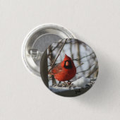 Badge Rond 2,50 Cm Cardinal (Devant & derrière)
