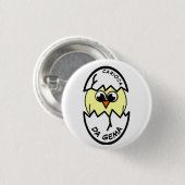 Badge Rond 2,50 Cm Carioca da Gema (Devant & derrière)