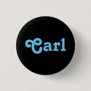 Badge Rond 2,50 Cm Carl bouton