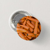 Badge Rond 2,50 Cm Carottes (Devant & derrière)