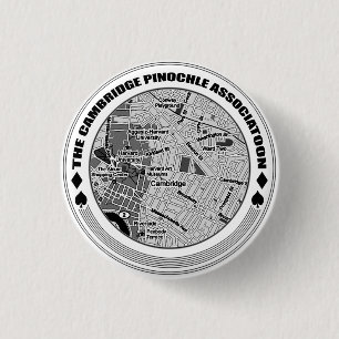 Badge Rond 2,50 Cm Carte de CPA
