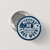 Badge Rond 2,50 Cm Cartes Bleues Bouton Nesset (Devant & derrière)