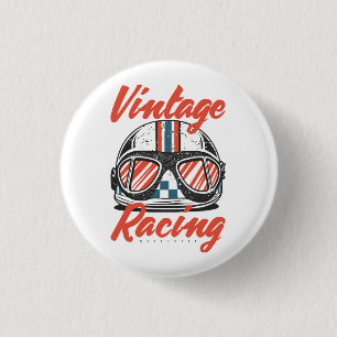 Badge Rond 2,50 Cm Casque de course